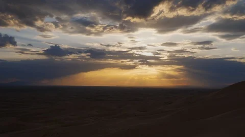 Dunes with sunset Stock Footage 88518929