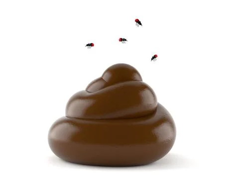 Dung Poo Stock Illustration