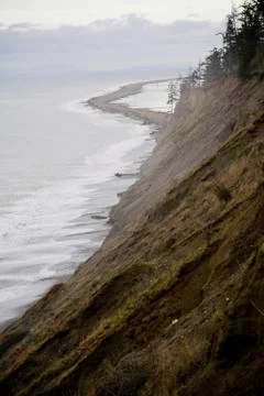 Dungeness Spit in Winter 写真素材