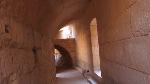 Dungeon of Coliseum Stock Footage 91624157