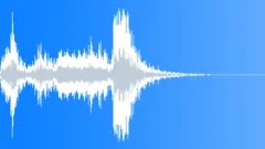 Dungeon door large metal open close 02 Sound Effect