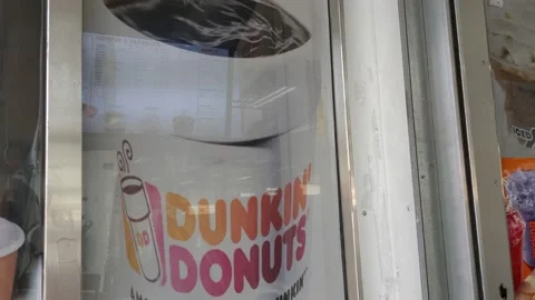 Dunkin Donuts Signage Stock Footage 169167531