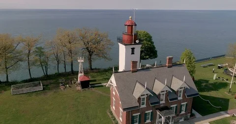 Dunkirk Lighthouse 02 库存影片 90351059