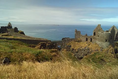 Dunluce Castle Stock Photos