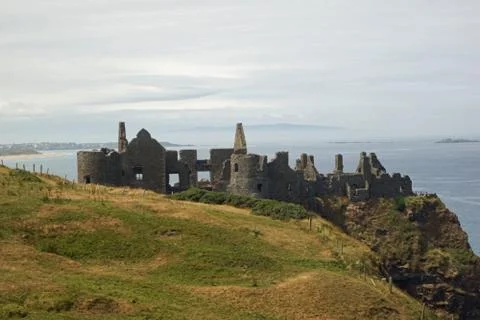 Dunluce Castle Stock Photos