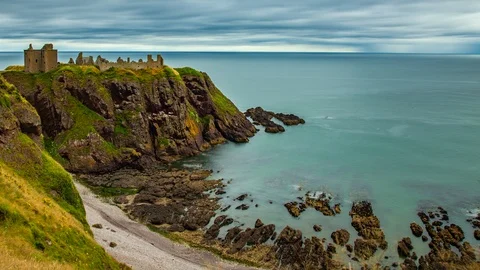 Dunnottar Castle 01 Stock Footage 109068663