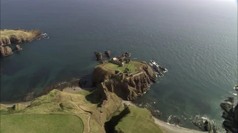 Dunnottar Castle Video stock 65199409