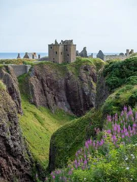Dunnottar Castle Foto stock