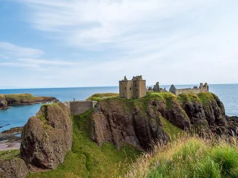 Dunnottar Castle Foto stock