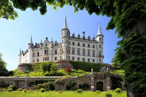 Dunrobin Castle Foto stock