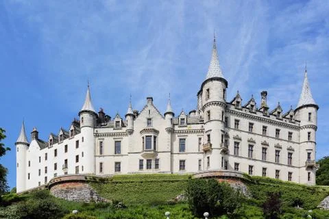 Dunrobin Castle Foto stock