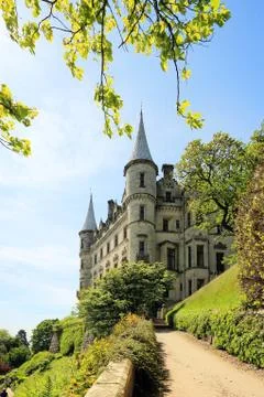 Dunrobin Castle Stock Photos