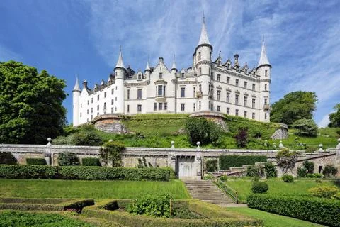 Dunrobin Castle Foto stock