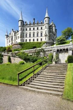 Dunrobin Castle Stock Photos