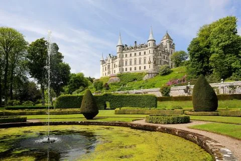 Dunrobin Castle Foto stock