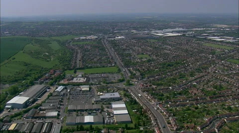 Dunstable aerial Stock Footage 65386208