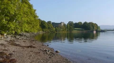 Dunstaffnage Castle 스톡 동영상 56697625