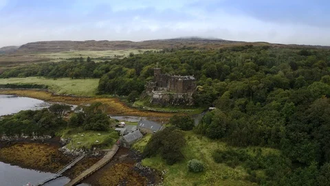 Dunvegan Castle Stock Footage 122238511