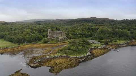 Dunvegan Castle Stock Footage 122239788