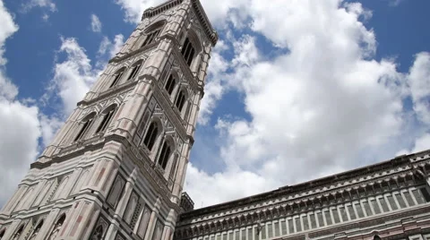 Duomo Cathedral, Florence Video stock 68445697