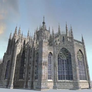 Duomo di Milano 3D Model