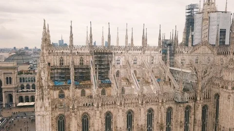 Duomo di Milano Video stock 87658947