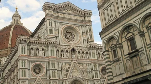 Duomo Florence, Firenze Stock Footage 7741014