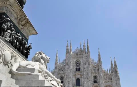 Duomo Of Milan Foto stock