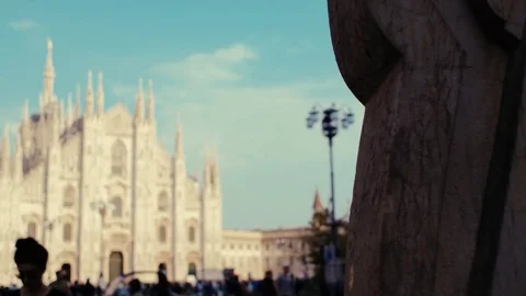 Duomo Milano Video stock 76723846