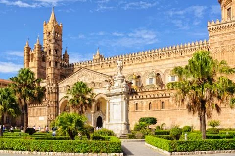 Duomo - Palermo Stock Photos