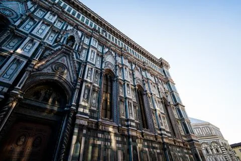 Duomo side rays Stock Photos