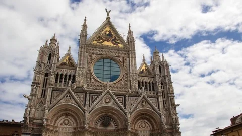 Duomo of Siena Stock Footage 75114790