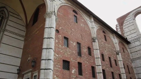 Duomo of Siena Stock Footage 75122892