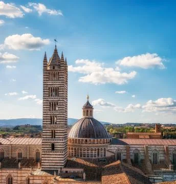 Duomo of Siena Foto stock