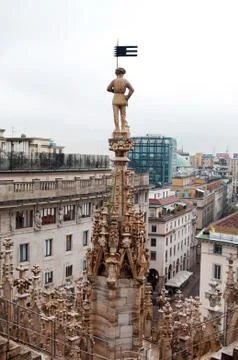 Duomo statue Stock Photos