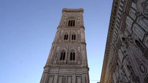 Duomo tower in Florence Vídeo Stock 197630859