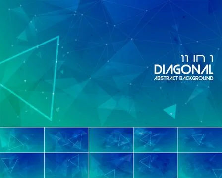 Duotone diagonal line abstract background Stock-Illustration