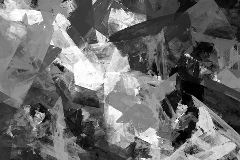 Duotone effect drawing Geometric smears Stained pattern Cement surface Stock Illustration