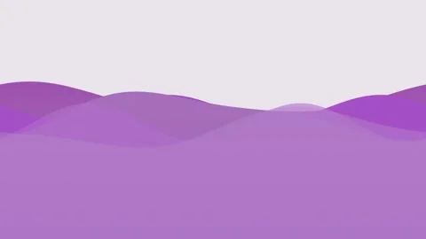 Duotone purple and lime wave abstract background loop Vidéo 342648460