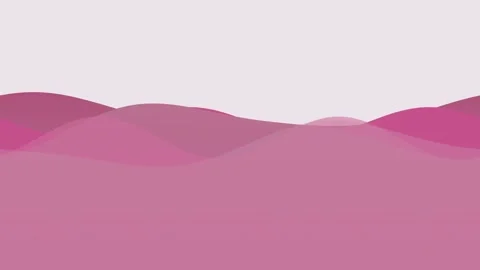 Duotone rose and teal wave abstract background loop 스톡 동영상 342648346