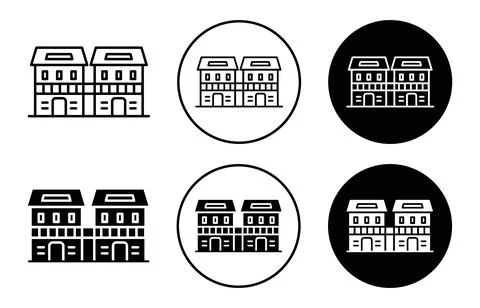 Duplex icon Stock Illustration