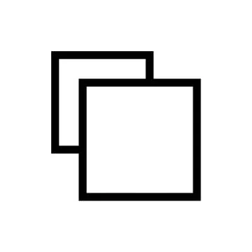 Duplicate Selected Object Icon Stock Illustration