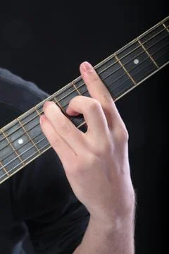 A-dur, a-major 스톡 사진