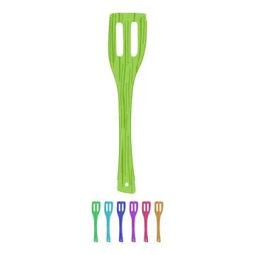 Durable bamboo utensils vector cartoon graphic 스톡 일러스트