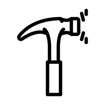 Durable construction line icon vector illustration Illustration