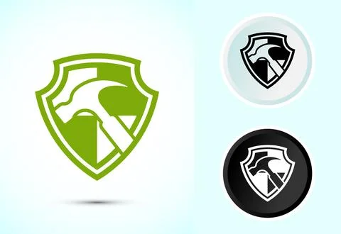 Durable icon design illustration, Durable logo badge for product design eleme Stock Illustration