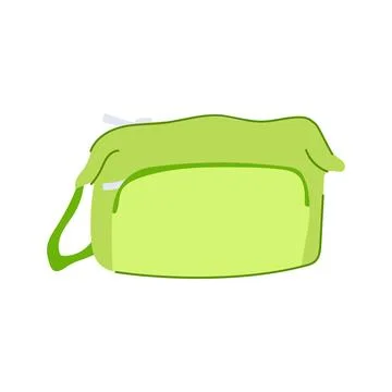 Durable toiletry bag cartoon vector illustration Stock Illustration