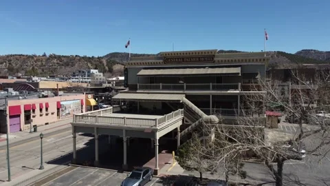 Durango downtown 1 Video stock 182992673