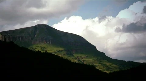 Durango mtn tlapse42 Stock Footage 768739