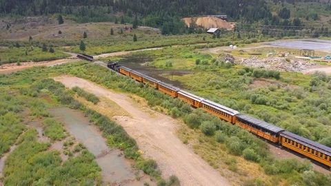 Durango Silverton Railroad Vídeos de archivo 116914243
